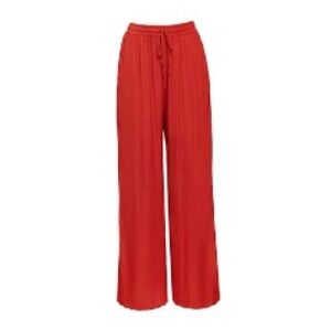 Dynamite Vibrant Red Wide Leg Pants